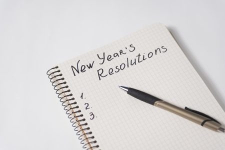 list of new year's resolutions