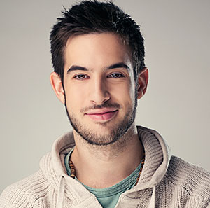 a smiling man