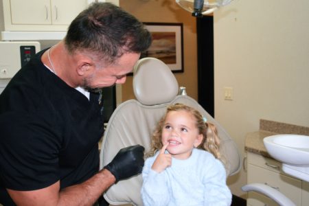 pediatric dentist patient and doctor