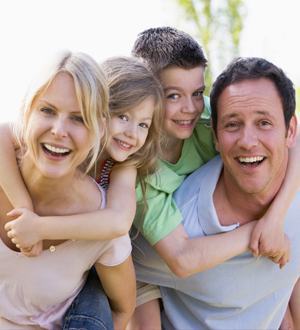 a happy family