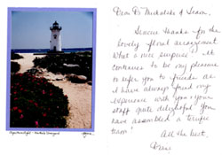 a letter from a patient