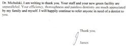 a letter from a patient