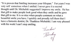 a letter from a patient